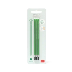 Set 3 refill cancellabile Legami Verde