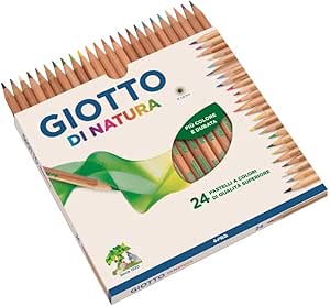 24 pastelli Giotto natura