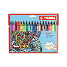 30 pennarelli stabilo pen 68