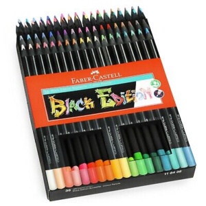 36 pastelli Faber castell black edition