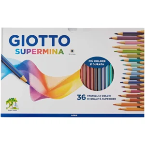 36 pastelli giotto supermina