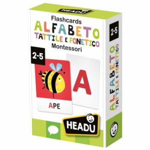 Alfabeto tattile e fonetico montessori