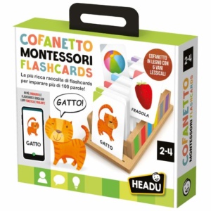 Cofanetto Montessori flashcards