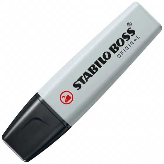 evidenziatore stabilo boss grigio polvere