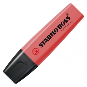 Evidenziatore stabilo boss rosso