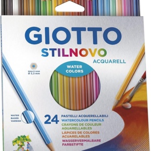 24 pastelli stilnovo acquarell Giotto