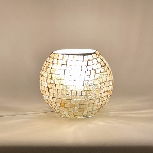 Lampada da tavolo in vetro Artist's Yellow h. 17