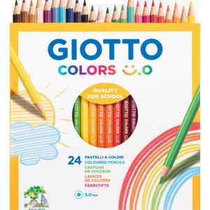 Pastelli giotto colors 24 pz