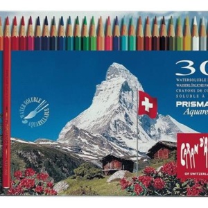 30 pastelli carand'ache aquarelle