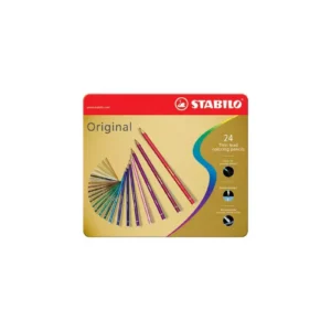 24 stabilo original confezione metallo