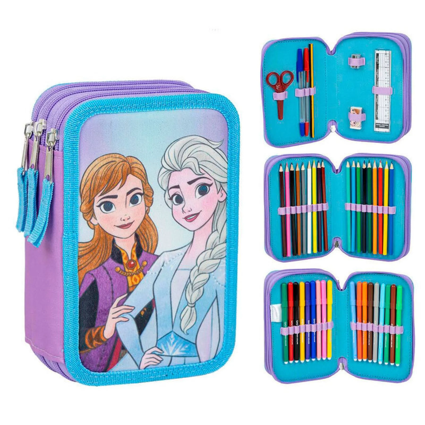 Astuccio corredo 3 piani Frozen
