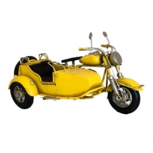 Modellino sidecar in metallo