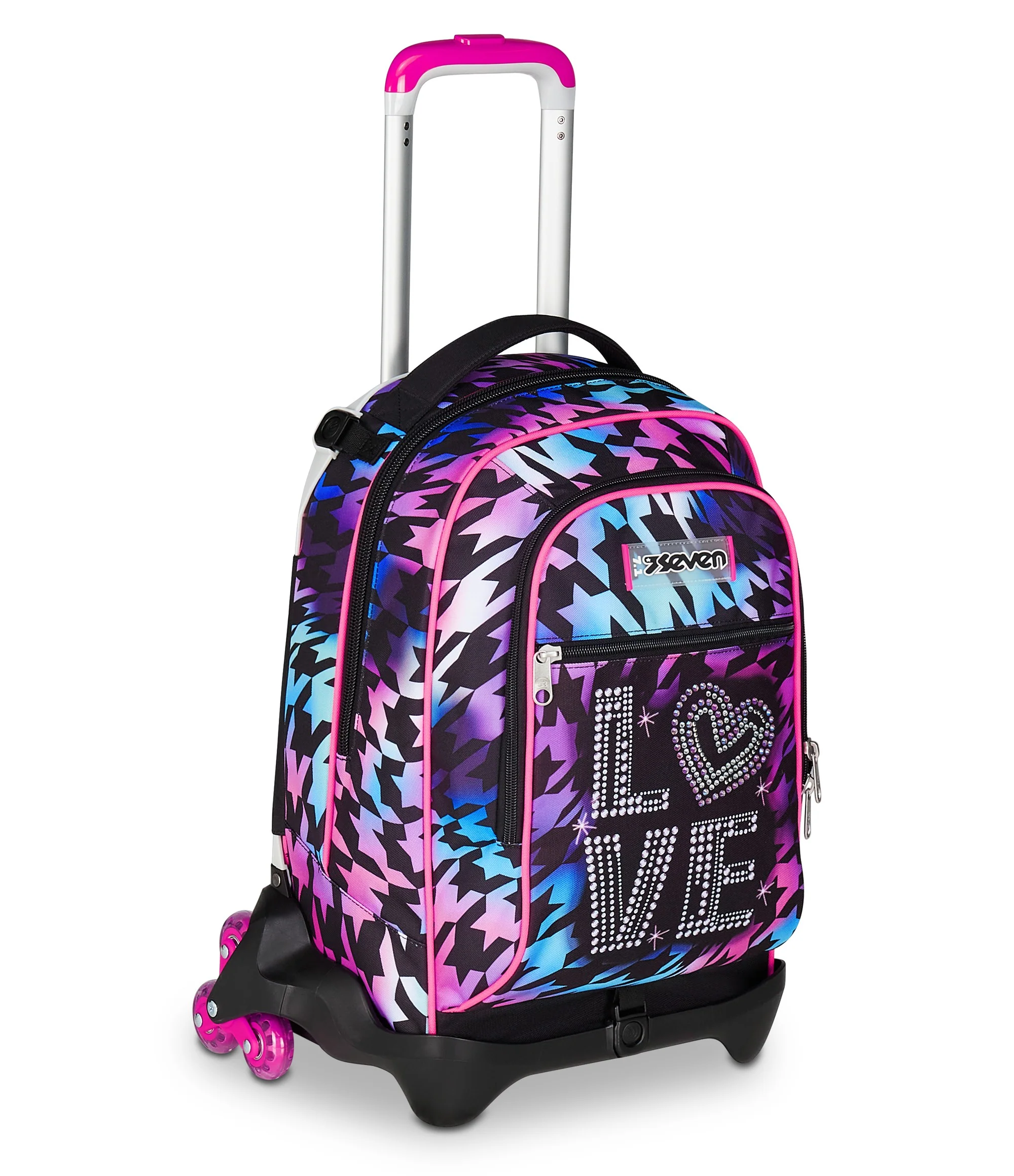 Trolley jack seven 3 ruote glow love - immagine 4